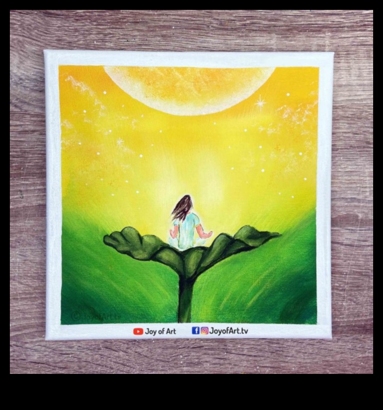 Mierīgs audekls: miera attēla gleznošana, izmantojot relaksācijas paņēmienus