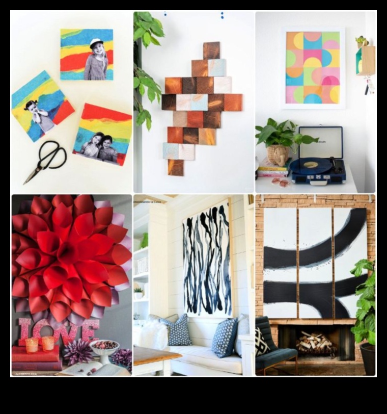 DIY Papercraft sienu gleznojumi: māksliniecisku paziņojumu veidošana