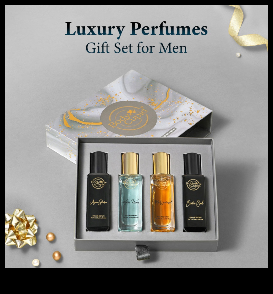 Fragrance Finesse: smaržu komplekti un kopšanas komplekti koptam vīrietim