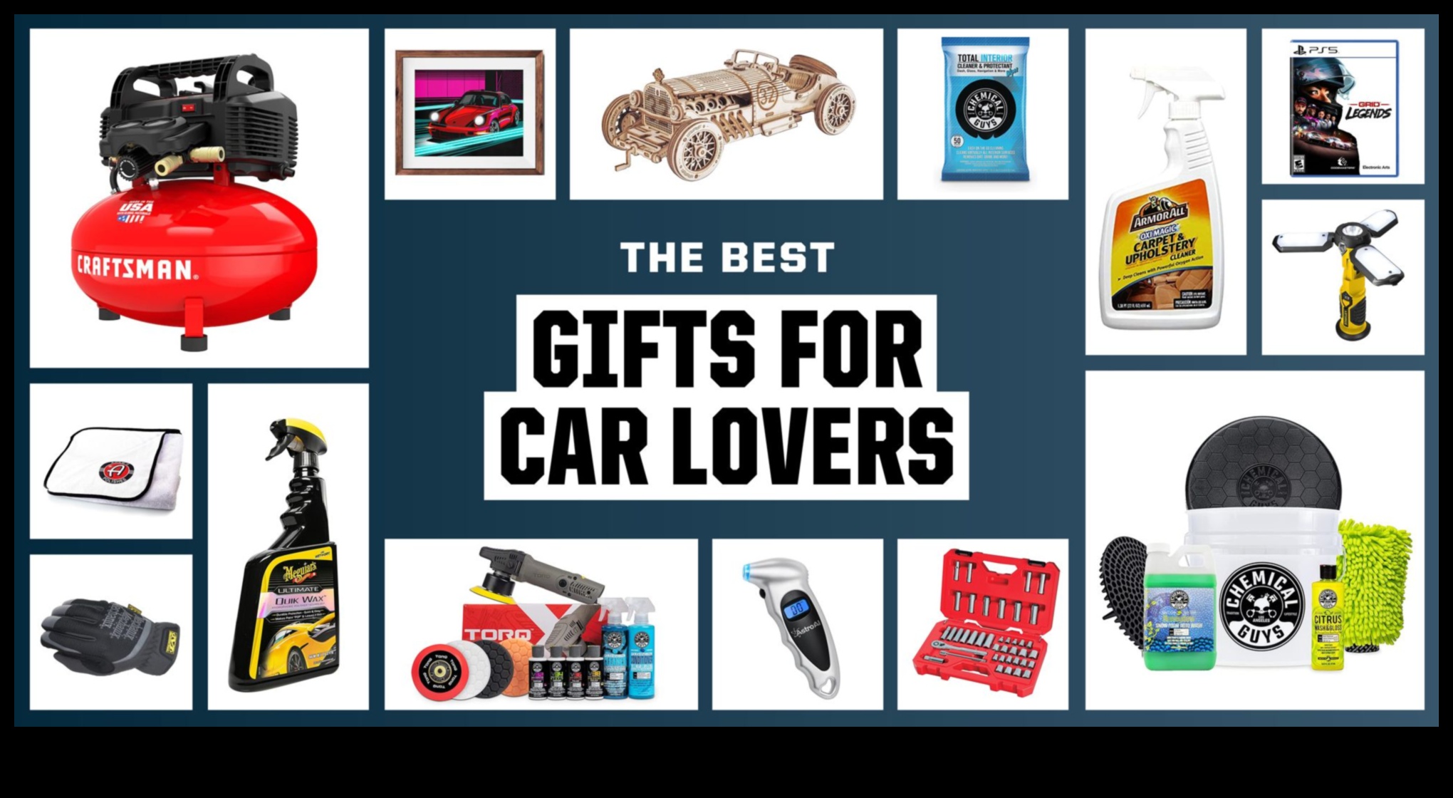 Auto entuziasts: automašīnu aksesuāri automašīnu mīļotājiem