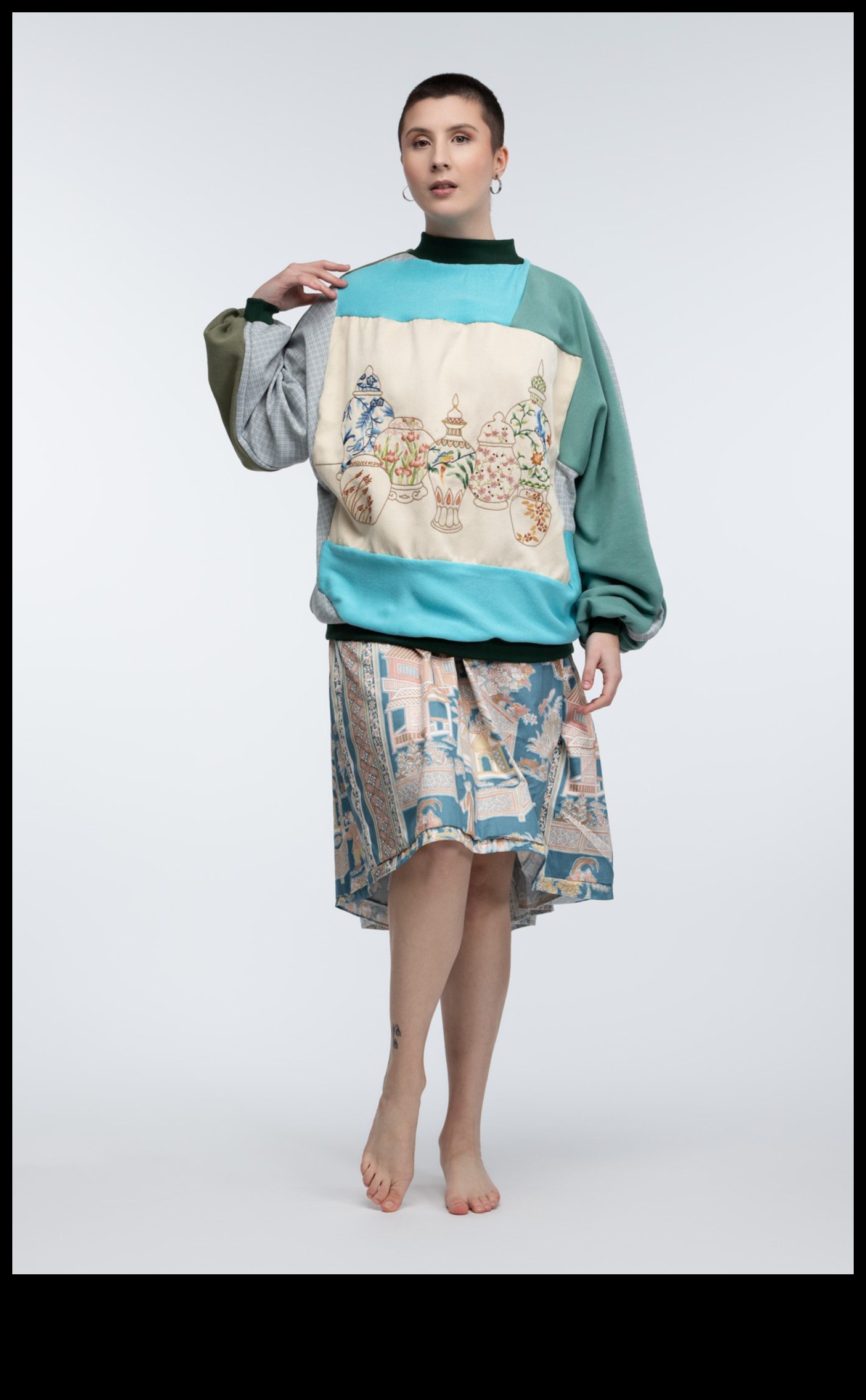 Pārstrādāta mode: valkājamas mākslas radīšana ar DIY amatniecību