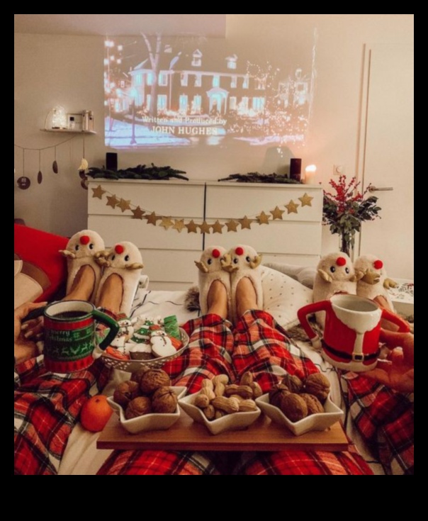 Mājīgs Ziemassvētku filmu vakars: DIY amatniecība svētku filmu maratonam