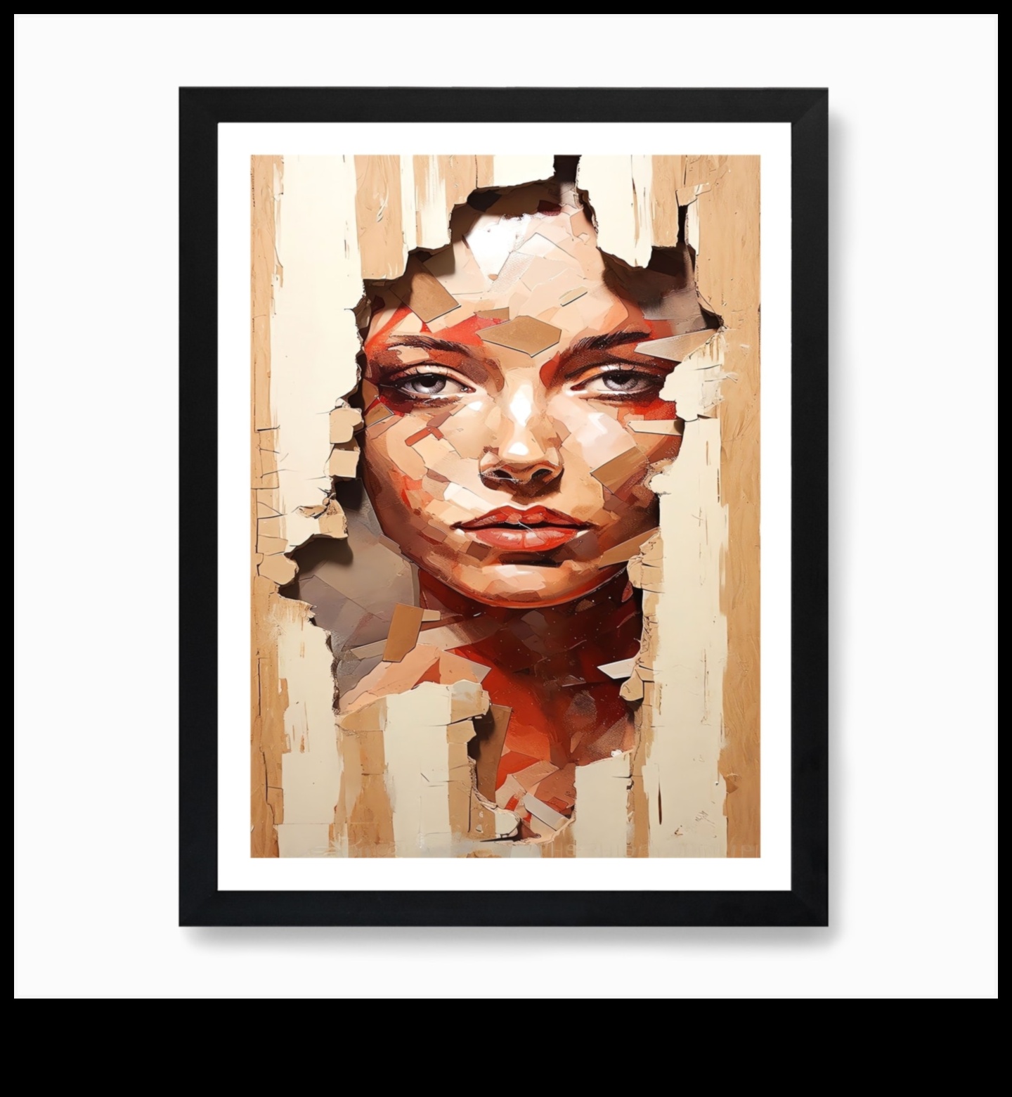 Amatniecība ar saplēstu papīru: tekstūras un intereses radīšana