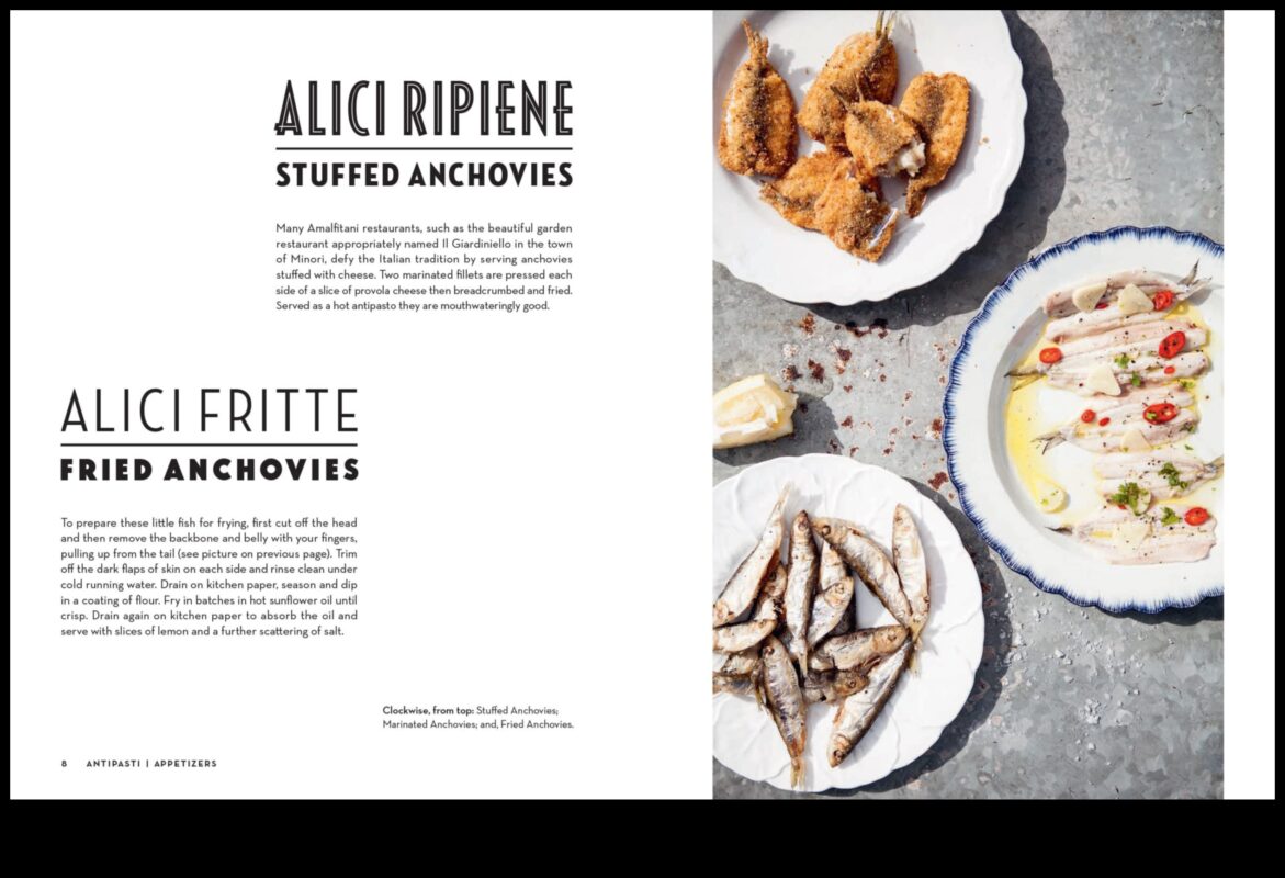 Amalfi uzkodas: itāļu gardumi no krasta