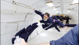 Bezsvara ceļojumi: uz nulles gravitācijas kosmosa kuģiem