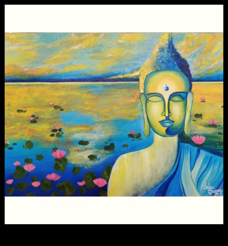 Mierīgs audekls: miera attēla gleznošana, izmantojot relaksācijas paņēmienus